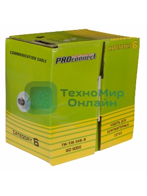 Кабель PROconnect Кабель FTP CAT6 4 пары (305м) 0.57 мм CCA