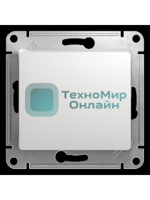 Механизм выключателя 1-кл. СП Glossa 10А IP20 10AX бел. SchE GSL000111