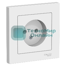 Розетка AtlasDesign без заземл. 16А в сборе белый SchE ATN000140