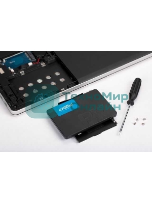 Накопитель SSD Crucial BX500, 1Tb, SATA III, 2.5