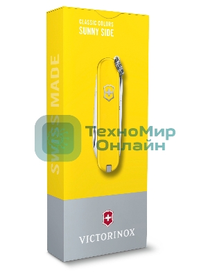 Нож перочинный Victorinox Classic Sunny Side (0.6223.8G) 58мм 7 функций карт.коробка