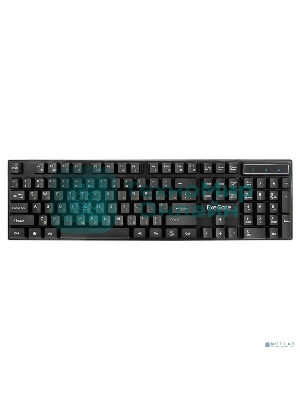 Комплект клавиатура+мышь ExeGate Professional Standard Combo MK110 проводной, USB, 1000 DPI, чёрный