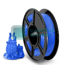 Филамент NVPrint TPU Blue для 3D печати диаметр 1.75мм длина 165 метров масса 0,5 кг