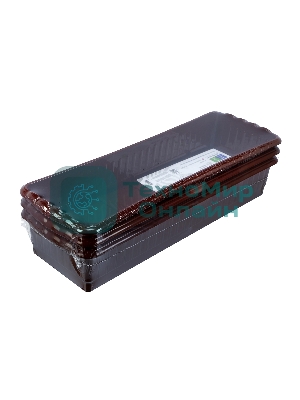 Поддон для рассады Palisad 470х166х82 мм, пластиковый, 3 шт, под 12 горшочков 250 мл.