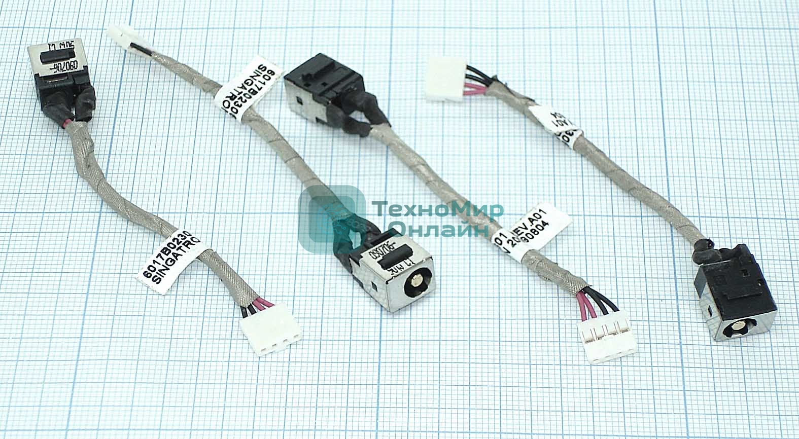 Разъем для ноутбука HY-TO012 Toshiba Portege R700 R705 с кабелем