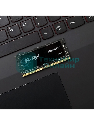 Оперативная память Kingston Fury Impact, DDR5, 32GB (2x16GB), 6000MHz, CL38, SO-DIMM