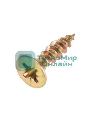 Саморез универсальный Kranz 4х16, желтый цинк, упаковка поставщика (24 000 шт.)