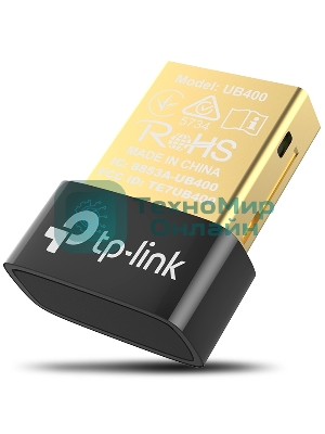 Сетевой адаптер Bluetooth TP-Link UB400 USB 2.0