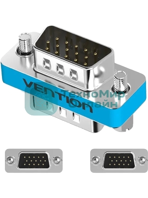 Адаптер переходник Vention VGA 15M/ VGA 15M