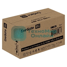 Аккумуляторная батарея ExeGate DT 1265 (12V 65Ah, под болт М6)