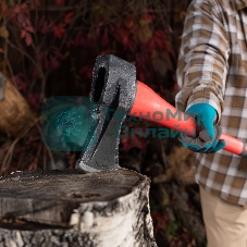 Топор-колун Matrix с клиновидным полотном 2000 г, фибергласовое обрезиненное топорище 880 мм