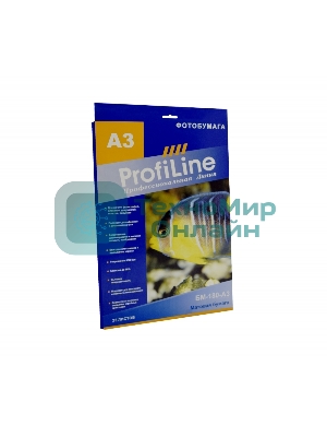 БМ-180-А3-25 Фотобумага матовая, 180 г/м2, А3, 25 л, 2880 dpi