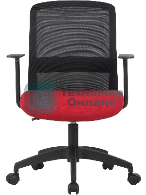 Кресло Cactus CS-MC333-BKRD черный, сетка