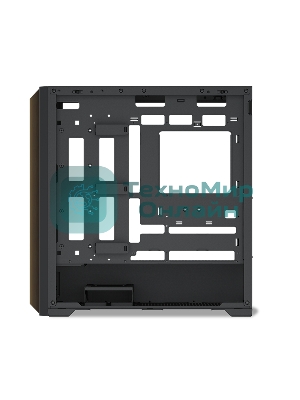 Корпус SAMA Z60, Midi-Tower, чёрный, 4 x 140 мм