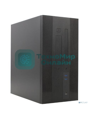Компьютерный корпус POWERMAN EK303BK PM-450SFX U3.0*2+TypeC+combo Audio POWERMAN 6154288