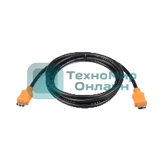 Кабель Cablexpert HDMI CC-HDMI4L-1M, 19M/19M, v2.0, серия Light, позол.разъемы, экран, 1м, черный, пакет
