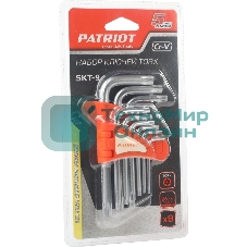 Набор ключей PATRIOT SKТ-9, TORX,T10-T50,CRV, 9 шт