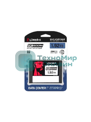 Накопитель SSD Kingston DC600M, 1920Gb, SATA III, 2.5
