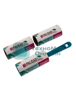 Набор Palisad Home: чистящий ролик для одежды с двумя сменными блоками 20 слоев