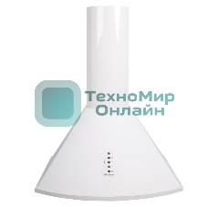 Вытяжка каминная Gefest ВО 1604 А белый, 60 см, 1000 куб. м/ч, 78 дБ