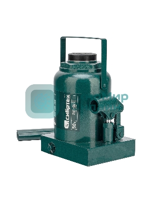 Домкрат гидравлический Сибртех бутылочный, 50т, 245-385 мм