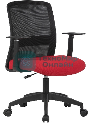 Кресло Cactus CS-MC333-BKRD черный, сетка