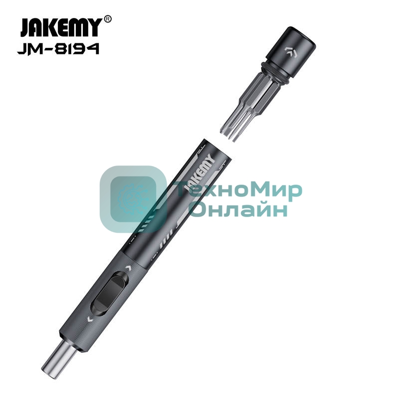 Отвертка Jakemy JM-8194 со встроенными битами
