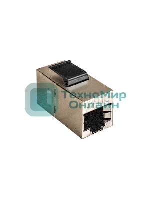 Модуль проходной ExeGate CP45-KJ-SH-C5e (RJ45-RJ45 формата Keystone Jack, Кат.5e, экранированный)