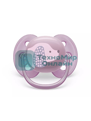 Пустышка Philips Avent ultra soft, собачка, 6-18 мес., 1 шт.