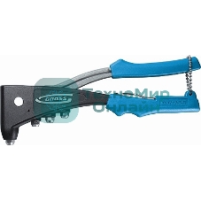 Заклепочник литой усиленный Gross 40403 заклепки 2,4-4,8 мм