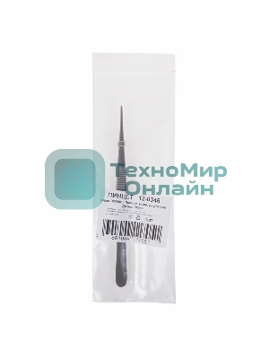 Пинцет прямой Rexant узкий, рифленый 145 мм ПРОФИ