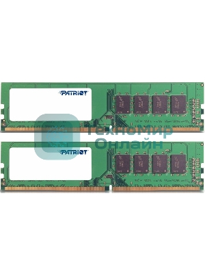 Оперативная память Patriot Signature, DDR4, 16GB (2x8 GB), 3200 MHz, CL22, DIMM