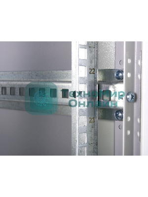 Шкаф телекоммуникационный напольный ЭКОНОМ 42U (600 × 600) дверь металл 2 шт.