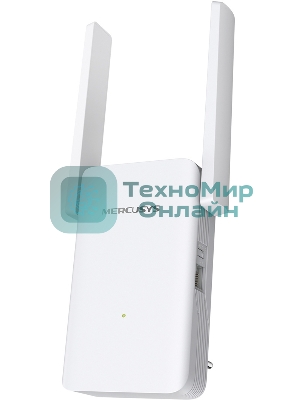 Повторитель беспроводного сигнала Mercusys ME70X AX1800 10/100/1000 белый (упак.:1шт)