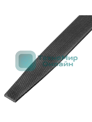 Напильник Сибртех, 300 мм, плоский, деревянная ручка