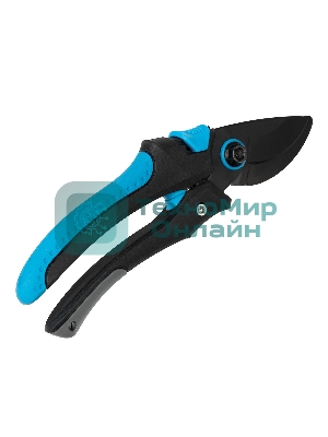 Секатор прямого реза Palisad LUXE 215 мм, двухкомпонентные рукоятки