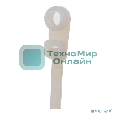 Стяжки NYTH-200x4.8 пластиковые с монтажным отверстием 200 мм х 4,8 мм (100 шт.)