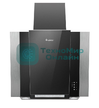 Вытяжка наклонная Gefest ВО 3603 Д3А черный/серебристый, 60 см, 550 куб. м/ч, 76 дБ