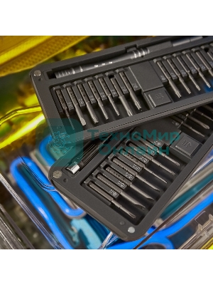 Набор отверток для точных работ Kranz RA-02, 30 предметов