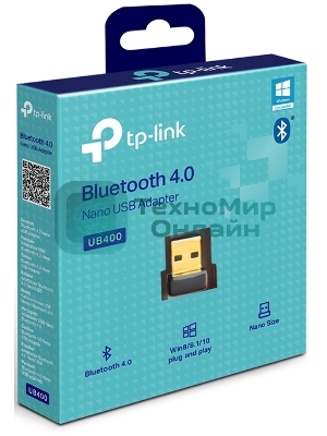 Сетевой адаптер Bluetooth TP-Link UB400 USB 2.0