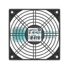 Решетка для вентилятора 120x120 ExeGate EG-120PSB (120x120 мм, пластиковая, квадратная, черная)