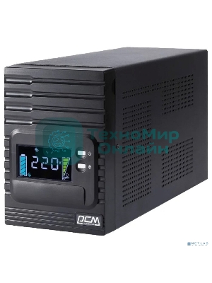 Источник бесперебойного питания Powercom Smart King Pro+ SPT-1500-II LCD 1200Вт 1500ВА черный