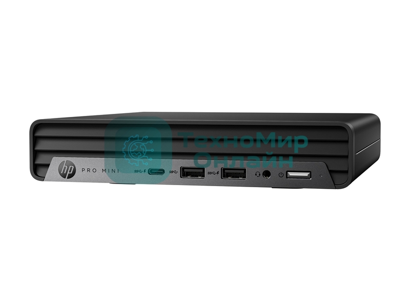 Компьютер HP Pro 400 G9 Mini Core i5-13500T,16GB,512GB,eng/rus usb kbd,mouse,WiFi,BT,Stand,vPro,DOS,1Wty