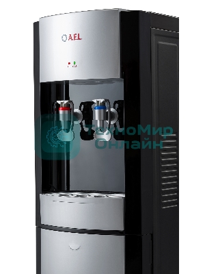 Кулер AEL LD-AEL-28 напольный электронный черный/серебристый