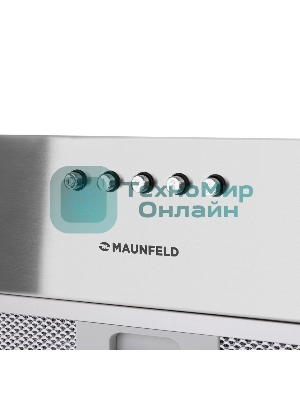 Вытяжка встраиваемая Maunfeld Crosby Power 50 нержавеющая сталь, 50 см, 1050 куб. м/ч, 51.8 дБ