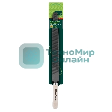 Напильник Сибртех, 300 мм, плоский, деревянная ручка