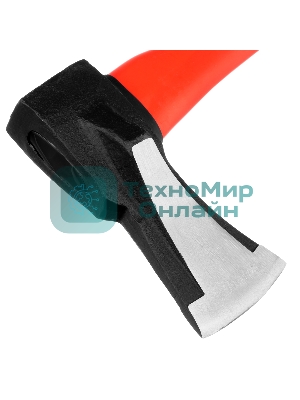 Топор-колун Matrix с клиновидным полотном 3000 г, фибергласовое обрезиненное топорище 900 мм