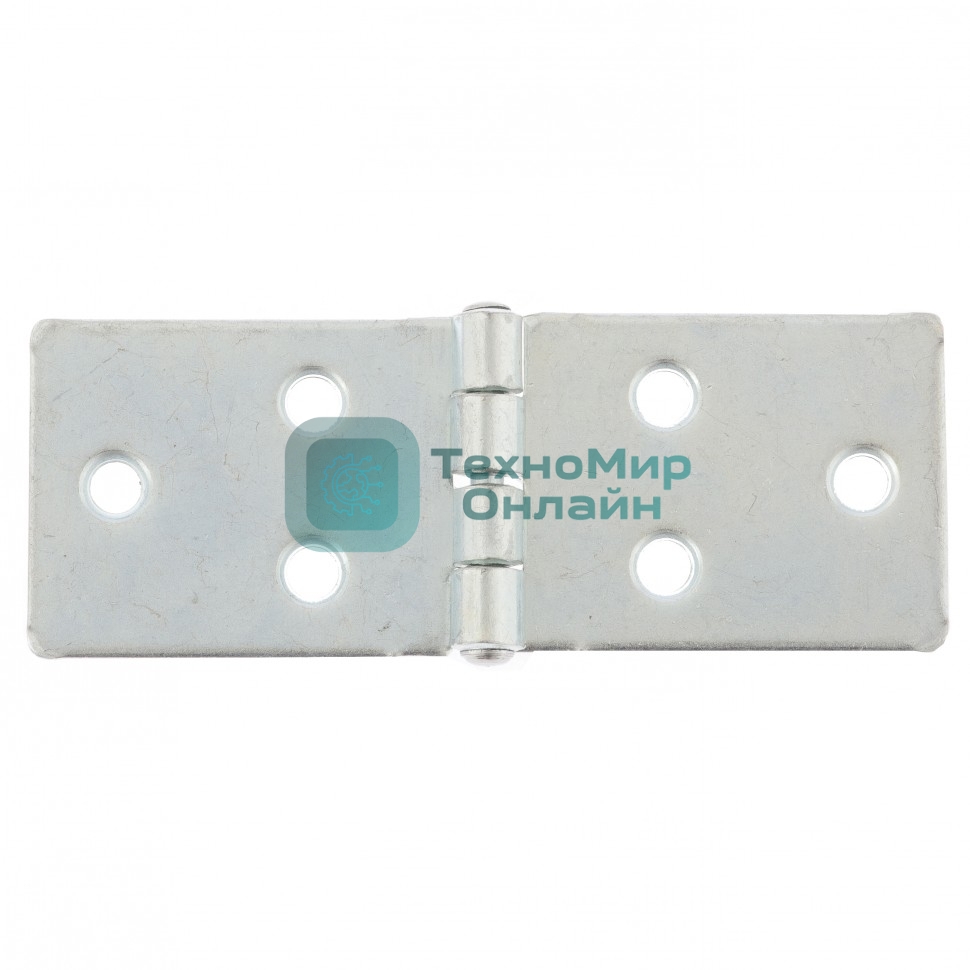 Петля карточная 110х40, цинк, 4шт. (Металлист) Россия