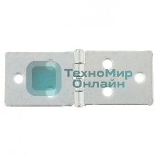 Петля карточная 110х40, цинк, 4шт. (Металлист) Россия