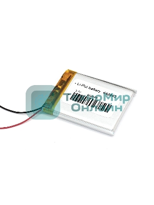 Аккумулятор Li-Pol (батарея) 4.4*34*42мм 2pin 3.7V/600mAh